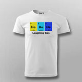 Laughing Gas Funny Chemistry & Science T-Shirt  For Men