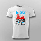 Science Lab T-Shirt For Men - Fun Chemistry & Experiment