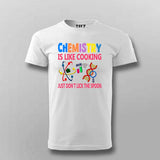 Funny Chemistry T-Shirt for Men - Science Humor Tee