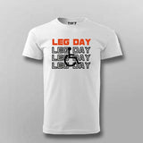 Leg Day T-Shirt – Funny Gym Workout Tee for Men