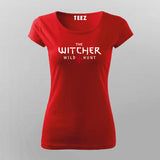 Witcher wild hunt T-Shirt For Women