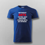 Without Data Tee - Insightful and Witty Wear by Teez