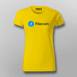 Filecoin Women's Tee - Crypto Enthusiast Wear by Teez