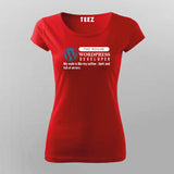 Laugh & Code: WordPress Humor Women's T-Shirt