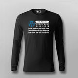 WordPress Web Developer Men's Tee - Stylish and Comfortable