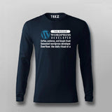 WordPress Web Developer Men's Tee - Stylish and Comfortable