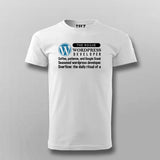 WordPress Web Developer Men's Tee - Stylish and Comfortable