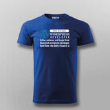 WordPress Web Developer Men's Tee - Stylish and Comfortable