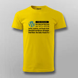 WordPress Web Developer Men's Tee - Stylish and Comfortable