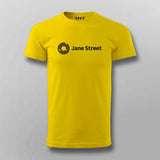 Jane Street Logo T-Shirt For Men – Minimalist Design