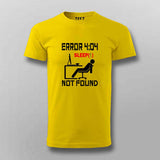 Sleep Not Found T-Shirt For Men – Perfect for Coders