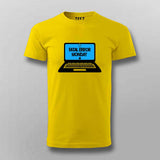 Fatal Error Monday T-Shirt For Men - Funny Programmer