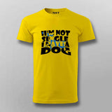 I'm Not Single, I Have a Dog T-Shirt For Men– Funny Pet Lover Tee