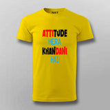 Attitude Mera T-Shirt for Men - Bold and Confident Style