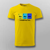 Laughing Gas Funny Chemistry & Science T-Shirt  For Men