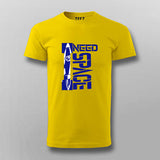 Yellow Half Sleeve T Shirt For Men