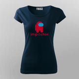 Among Us Imposter T-Shirt for Women - Fun Gamer Wear