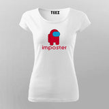 Among Us Imposter T-Shirt for Women - Fun Gamer Wear