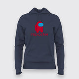 amongusimposterwomennavyhoodie