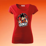 base-goku-red-women-t-shirt