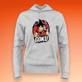 Son Goku Anime Hoodie for Women - Unleash Saiyan Power