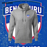 Bengaluru FC Cotton Zipper Hoodie - Show Your Team Spirit