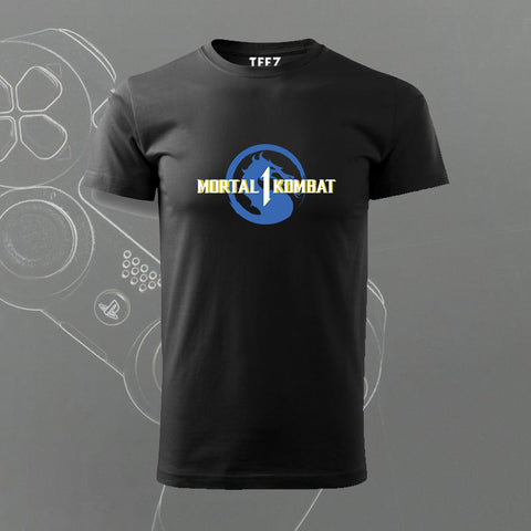 MORTAL KOMBAT T SHIRT BLACK HALF SLEEVE T SHIRT 