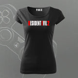 Resident Evil 2 T-Shirt for Women - Survival Horror Style