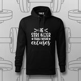 Trust Me, I'm a Gym Freak Hoodie For Men – Motivational Workout