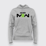 call of duty mw2 grey hoodie for women