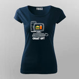 Chaat GPT Funny T shirt For Women