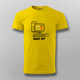 Chaat GPT Funny T shirt For Men