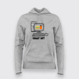 Chaat GPT Funny Hoodie For Women