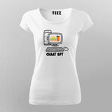 Chaat GPT Funny T shirt For Women