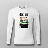 Desi me rollin T-Shirt For Men