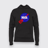 dosaBlackHoodieForWomen