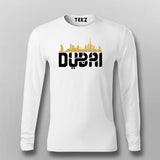 dubai-white-full-sleeve-t-shirt