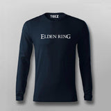 elden ring Navy Full Sleeve T Shirt For Men