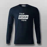 Create Your Own Full Sleeve T-Shirts Online India