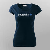 Geospatial Guru - Women's Mapping Tech Tee