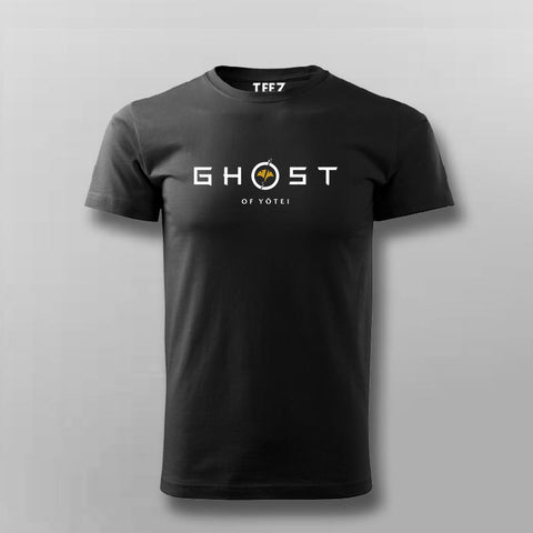 ghost of yotei Black Half Sleeve T Shirt For Men