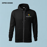 google-brain-black-zipper-hoodie