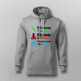 Biology Chemistry Physics Hoodie For Men - Science Lover