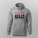 Funny Age Hoodie For Men– "Mistaken for an Adult"