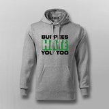 Hate You Too Hoodie For Men – Funny Sarcastic