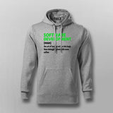 Software Development Hoodie For Men – Funny Programmer