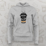 "Cup of Positivi-Tea Coffee Hoodie for Women"