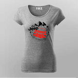 Go Topless Jeep Adventure T-Shirt For Women – Off-Road Freedom