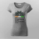 Mumbaikar T-Shirt for Women - Celebrate Mumbai Spirit