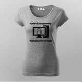 Master of Purrgramming T-Shirt For Women - For Cat-Loving Coders